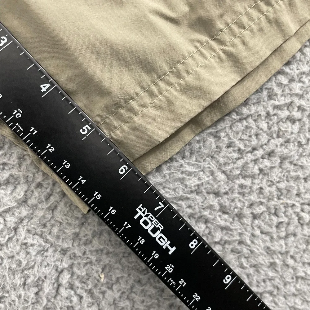 Columbia Shorts Men XL Tan Nylon Outdoor Hiking Gorpcore Cargos